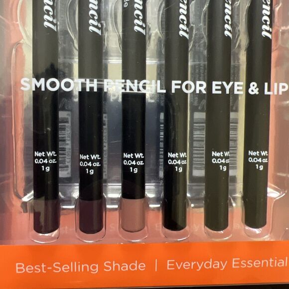 NK Makeup Eye To Lip Smooth Pencils for Eye & Lip 6pcs Everyday Essential Gift - Picture 5 of 10
